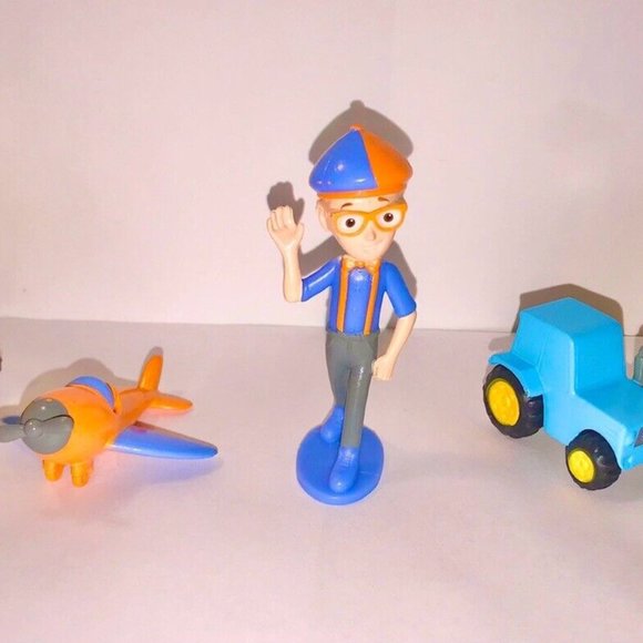 Blippi Figure Set of 14 with 10 Figures and 4 Stickers - Picture 5 of 7
